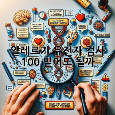 🧬 알레르기 유전자 검사, 100% 믿어도 될까? 🤔