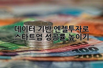 데이터 기반 엔젤투자로 스타트업 성공률 높이기 🚀