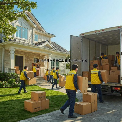 함양 죽곡리 이사, 빠르고 쉽게 예약하는 방법